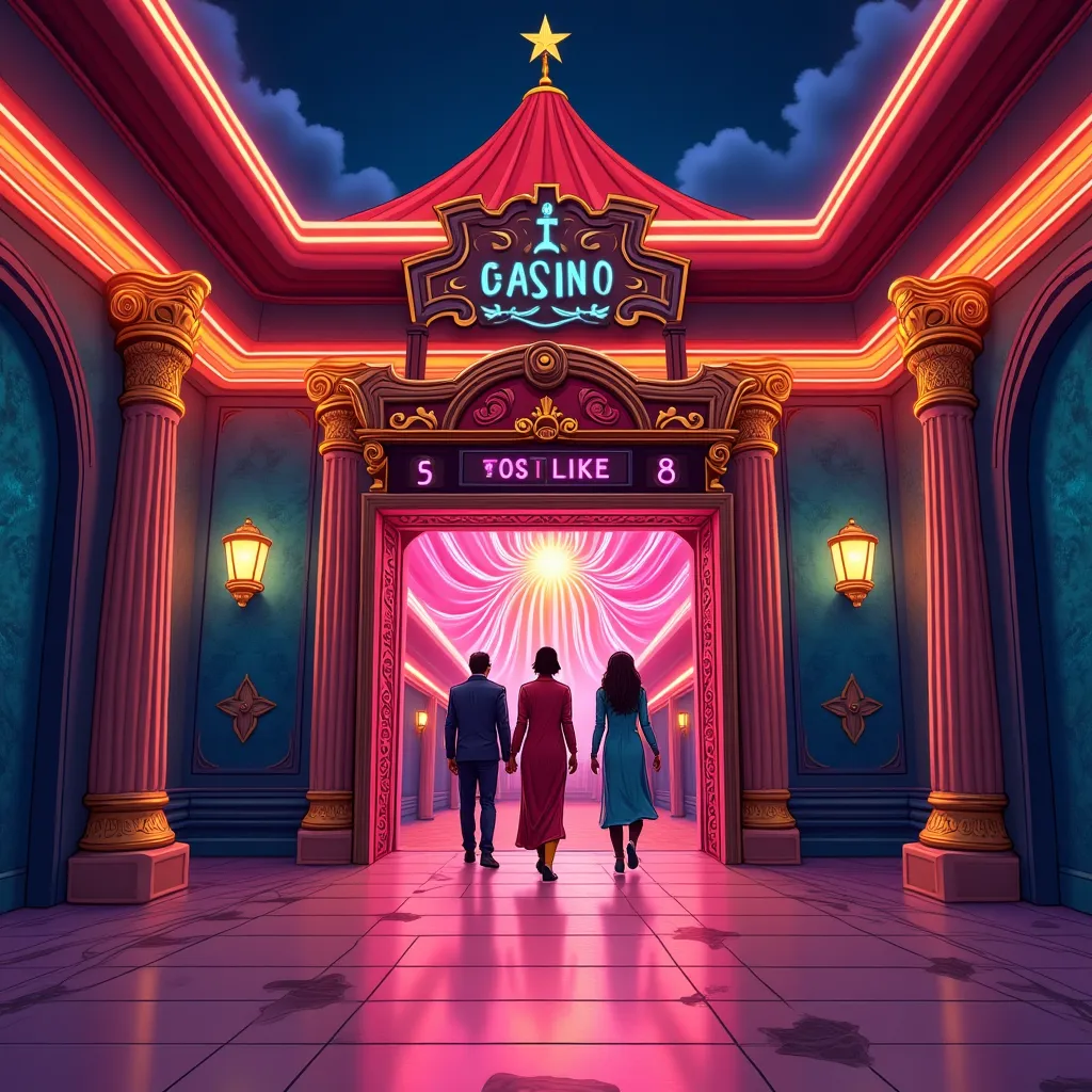 Bwin hero background with neon casino theme