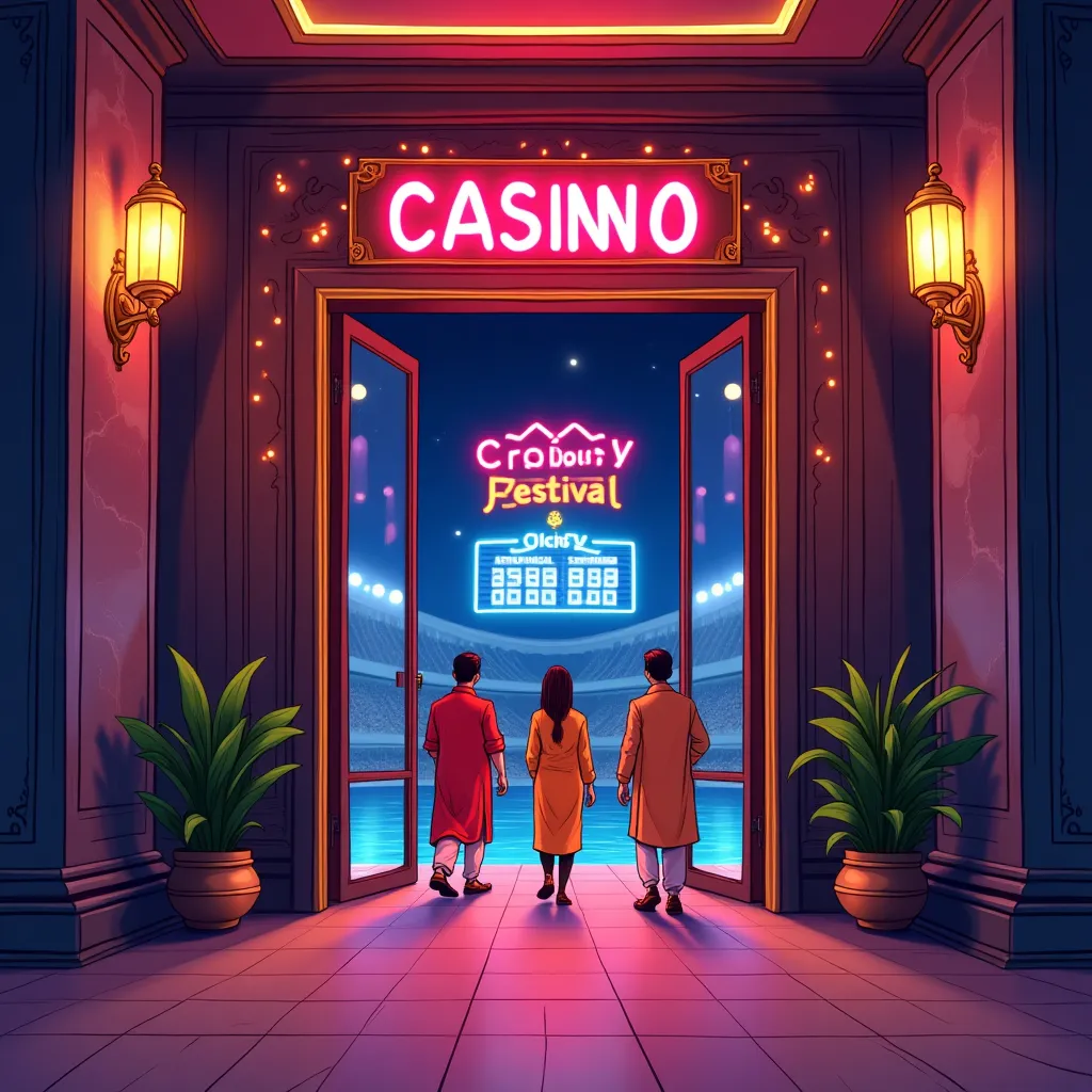 Bwin sports betting hero illustration with neon stadium